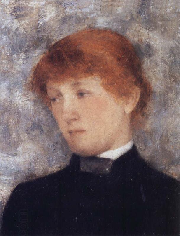 Fernand Khnopff Portrait of A Woman oil painting picture